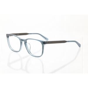 Gant Light Blue Transparent Frame Glasses with Silver Temples